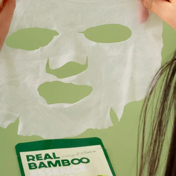 Farmstay Real Bamboo Essence Mask - Imagen 5